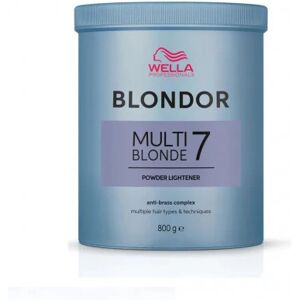 Wella Blondor Multi Blonde 7 Decolorante Per Capelli Antigiallo 800 gr