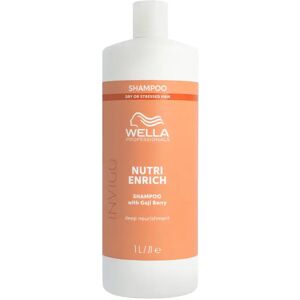 Wella Invigo Nutri Enrich Shampoo Nutriente Per Capelli Secchi E Fragili Con Bacche Di Goji 1000 ml