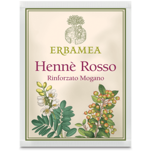 Erbamea Hennè Rosso Rinforzato Mogano 100 gr