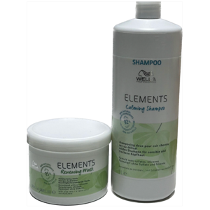 Shampo Wella Lt Elements E Maschera Wella Rigenerante Elements 500 Ml