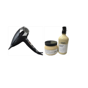 Phon Ghd Helios Nero Con In Omaggio Shampoo 500 Ml Loreal Absolut Repair E Maschera 500 Ml Absolut Repair