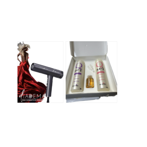 Phon Retro' Excelsa Diadema Con Diffusore E Due Beccucci Piu' Q6 Hair Repair System Elgon