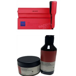 Piastra Ghd Max Styler Corallo Con Pochette Piu' Shampo Yes Nourish Elgon 250 Ml E Maschera 250 Ml