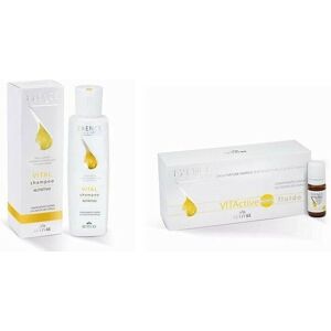 REVIVRE Kit Vital Nutritivo Exence Completo Caduta Capelli - Contiene Shampoo Vital E Fluido Vitactive