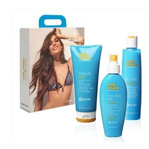 MILK SHAKE Sun&more; Kit Solari Capelli Contiene All-Over Shampoo 250ml - Beauty Mask 200ml - Incredible Milk 140ml
