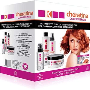 K-Cheratina Trattamento Ricostruzione Capelli Colorati