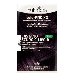 Zeta farmaceutici spa EUPHIDRA ColorPro XD 355 Castano Scuro Ciliegia