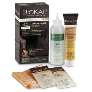 BIOS LINE SpA BIOKAP NUTRICOLOR Delicato Rapid Tinta 4.0 Castano Naturale