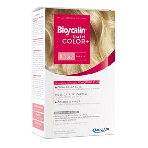 Giuliani spa BIOSCALIN NUTRICOLOR PLUS COLORAZIONE CAPELLI PERMANENTE 10.2 SABBIA