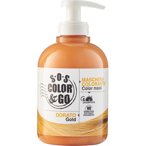 Alama Sos Color&go Maschera Colorata Capelli Dorato 300ml