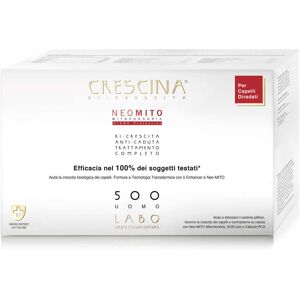 Crescina Ri-crescita Neo Mito 500 Uomo Trattamento Completo 20+20 Fiale