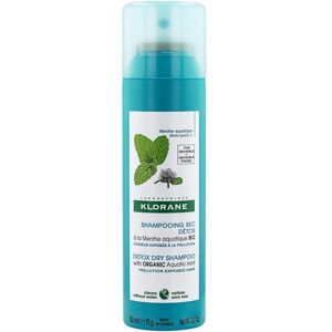 Klorane Shampoo Secco Alla Menta Acquatica Anti-inquinamento E Detox 150ml