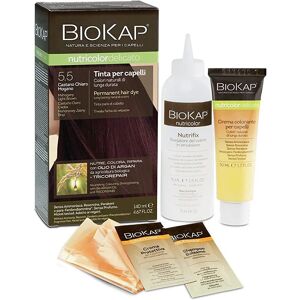 Biokap Nutricolor Delicato Tinta Capelli 5.5 Castano Chiaro Mogano