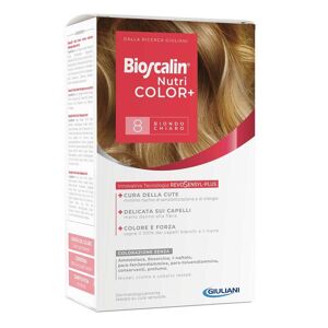 Bioscalin Nutricolor+ Tinta Capelli N.8 Biondo Chiaro