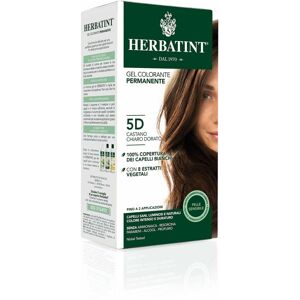 Herbatint Gel Colorante Permanente 5d Castano Chiaro Dorato 150ml