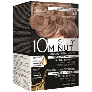 Silium 10 Minuti Colore Permanente Biondo Chiarissimo Dorato 9.3 135ml