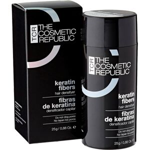 The Cosmetic Republic Keratin Fibers Fibre Naturali Capelli Colore Medium Brown 25g