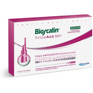 Bioscalin Tricoage 50+ Fiale Anticaduta Ridensificanti 10 Fiale