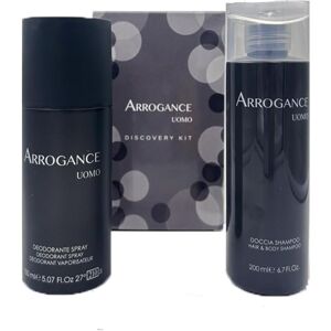 Arrogance Cofanetto Uomo Doccia Shampoo 200ml + Deodorante 150ml