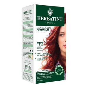 Antica Erboristeria Herbatint - Flash Fashion Gel Colorante Permanente FF2 Rosso Porpora 150 ml