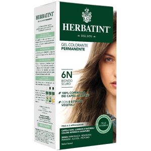 Antica Erboristeria Spa Herbatint - Tintura Per Capelli Gel Permanente 6N Biondo Scuro 150 ml