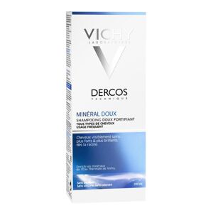 Vichy Dercos Shampoo Dolce Fortificante 200 ml - Trattamento delicato per capelli forti e sani