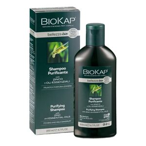 Bios Line Biokap Bellezza Bio Shampoo Purificante Cosmos Organic 200ml - Shampoo Biologico per Sensazione di Prurito e Forfora Leggera