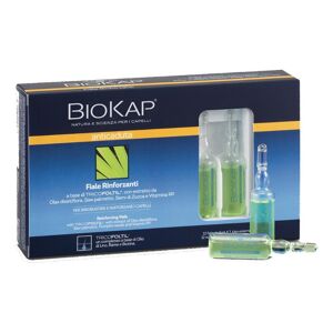 Bios Line Spa BioKap Anticaduta Fiale Rinforzanti 12 Fiale - Trattamento Cosmetico Anticaduta