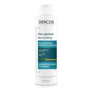L'Oreal Vichy Dercos Shampoo Ultra Lenitivo Capelli Secchi 200ml - Delicata pulizia e idratazione intensa per capelli morbidi e setosi