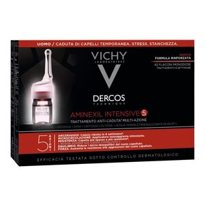 Vichy Dercos Aminexil Trattamento Anticaduta Uomo 42 fiale x 6 ml - Riduci la caduta dei capelli con efficacia