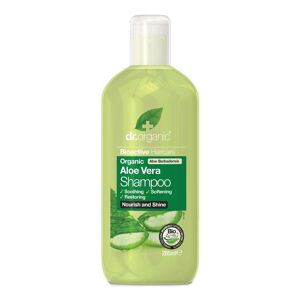 Optima Dr Organic - Aloe Vera Shampoo Nutritivo 265 g, Idratazione e Cura per Capelli Sani