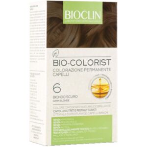 Ist.Ganassini Spa Bioclin Bio Colorist Colorazione Permanente 6 Biondo Scuro - Intensità e Rispetto per i Tuoi Capelli