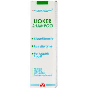 Braderm Srl BRADERM LIOKER SHAMPOO 200ML