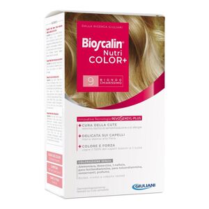 Giuliani Spa Bioscalin Nutricolor Plus Colorazione Capelli Permanente 9 Biondo Chiarissimo