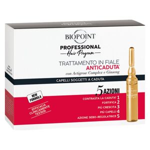 Biopoint Professional Trattamento In Fiale Anticaduta Capelli Soggetti A Caduta 10 fiale da 7 ml