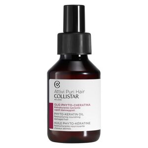 Collistar Attivi Puri Hair Olio Phyto-cheratina Ristrutturante Nutriente Capelli Danneggiati 100 ML