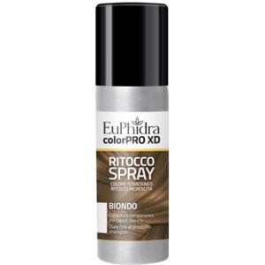 euphidra colorpro xd tintura ritocco spray capelli biondo 75 ml