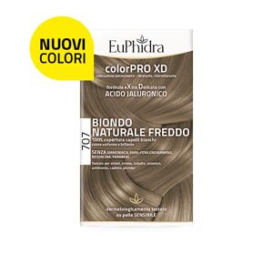 ZETA FARMACEUTICI SpA Euphidra Bellezza e Salute Tinta per Capelli ColorPro XD Colore 707 Biondo Naturale Freddo