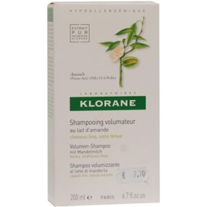 Klorane Capelli  Latte di Mandorla Rinforzante Protettivo Shampoo 200 ml