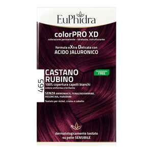 ZETA FARMACEUTICI SpA EuPhidra  ColorPRO XD Colorazione Extra-Delixata 465 Castano Rubino