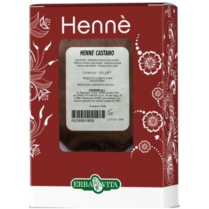 Erba Vita HENNE COLOR CAP CASTANO 100G