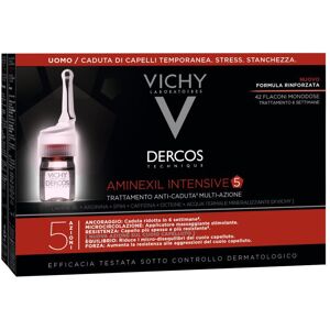 Vichy Dercos Aminexil Intensive 5 Trattamento Anticaduta Uomo 42 Fiale