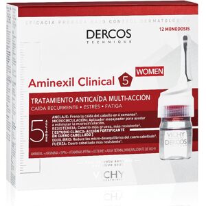 Vichy Dercos Innovazione e Bellezza dei Capelli Dercos Aminexil Pro Donna Trattamento Anticaduta 12 Fiale 6 ml