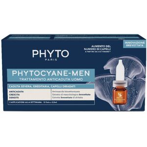 PHYTO (LABORATOIRE NATIVE IT.) Phyto Phytocyane Men Trattamento caduta severa dei capelli 12 fiale 5 ml