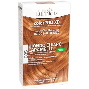 ZETA FARMACEUTICI SpA Euphidra Colorpro Gel Colorante Capelli Xd 835 Caramello 50 Ml + Attivante + Balsamo + Guanti