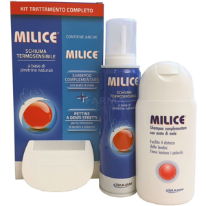 Giuliani Milice multipack schiuma shampoo e pettine