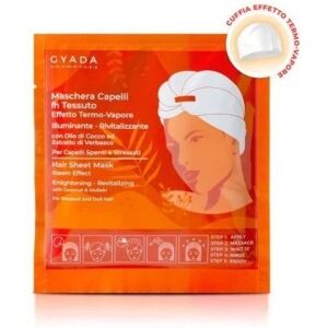 gyada cosmetics Maschere Maschera Capelli in Tessuto n.6 Illuminante e Rivitalizzante