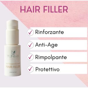 yuniwa cosmetics Lozioni per capelli e oli Hair Filler Siero rimpolpante per capelli 100 ml