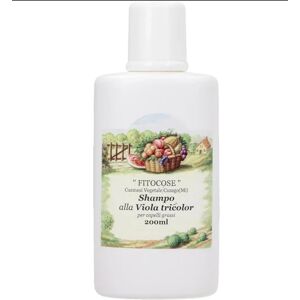 fitocose Shampoo bio capelli grassi Shampoo alla Viola Tricolor