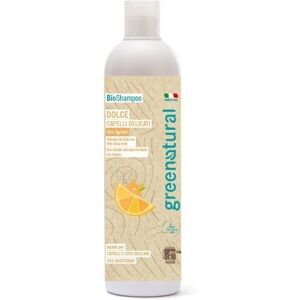 greenatural Shampoo Capelli Sottili Shampoo Dolce agli Agrumi per Capelli Delicati